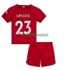 Maillot de Supporter Liverpool Luis Diaz 23 Domicile 2022-23 Pour Enfant